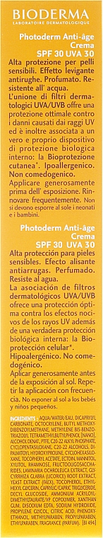 Anti-Aging Sonnenschutzcreme für empfindliche Gesichtshaut SPF 30 - Bioderma Photoderm Anti-Age SPF30 Cream — Bild N3