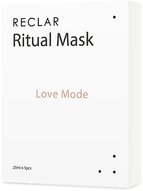 GESCHENK! Gesichtsmaske - Reclar Ritual Mask Love Mode — Bild N1