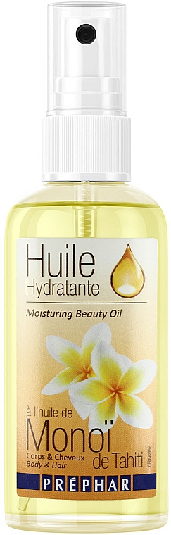 Feuchtigkeitsspendendes und pflegendes Monoi-Öl für Körper und Haar - Prephar Monoi Moisturizing Beauty Oil — Bild N1