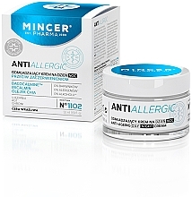 Anti-Aging Tagescreme Anti-Rötungen für empfindliche Haut №1102 - Mincer Pharma Anti Allergic 1102 Face Cream — Bild N1