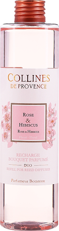 Aroma-Diffusor Rose & Hibiskus - Collines de Provence Bouquet Aromatique Rose & Hibiskus (Refill) — Bild N1