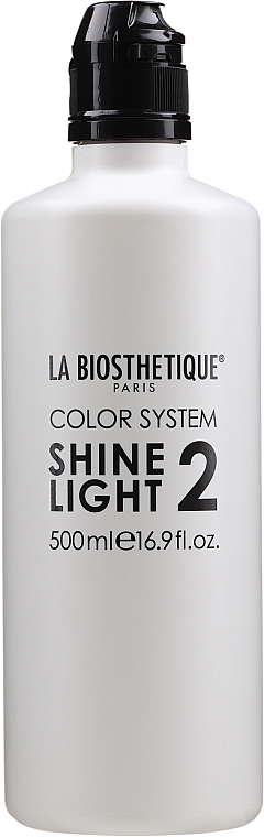 Sanfte aufhellende Oxidationsemulsion für das Haar - La Biosthetique Shine Light 2 Professional Use — Bild N1