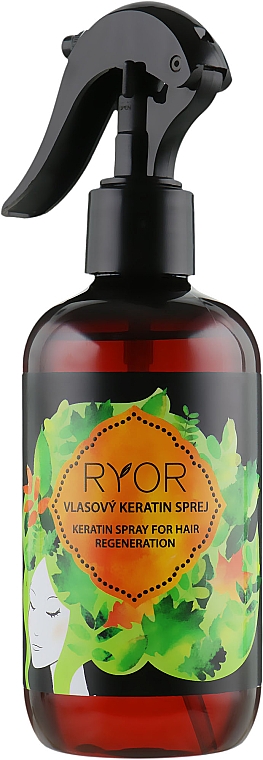 Regenerierendes Keratin-Haarspray - Ryor Keratin Spray For Hair Regeneration — Bild N1