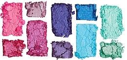 Lidschattenpalette - Makeup Revolution Reloaded Dimension Eyeshadow Palette Vivid Passion — Bild N4