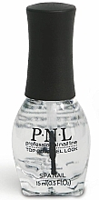 Nagelüberlack mit Gel-Effekt - PNL Professional Nail Line Top Coat Gel Look — Bild N1