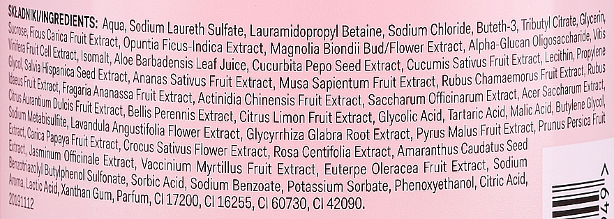 Feuchtigkeitsspendendes und stimulierendes Schaumbad mit Kaktusfeige und Amaranth - AA Super Fruits & Herbs Bath Foam — Bild N3