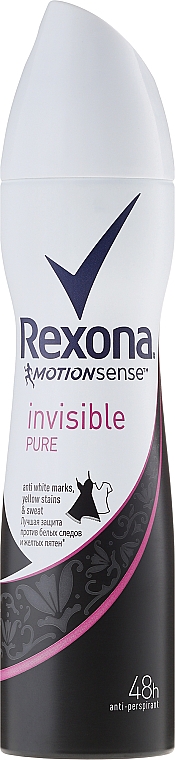 Deospray - Rexona Motionsense Invisible Pure Deodorant Spray — Bild N1