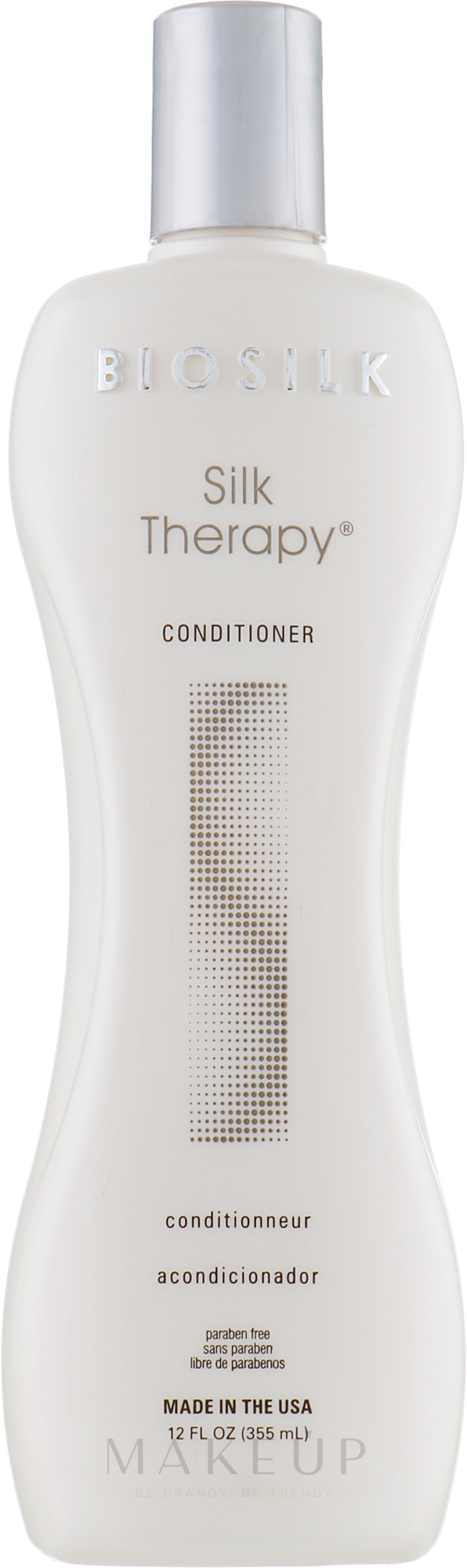 Haarspülung mit pflanzlichen Extrakten und Kräutern - BioSilk Silk Therapy Conditioner — Bild 355 ml