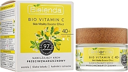 Feuchtigkeitsspendende Anti-Falten-Gesichtscreme 40+ Tag/Nacht - Bielenda Bio Vitamin C — Bild N2