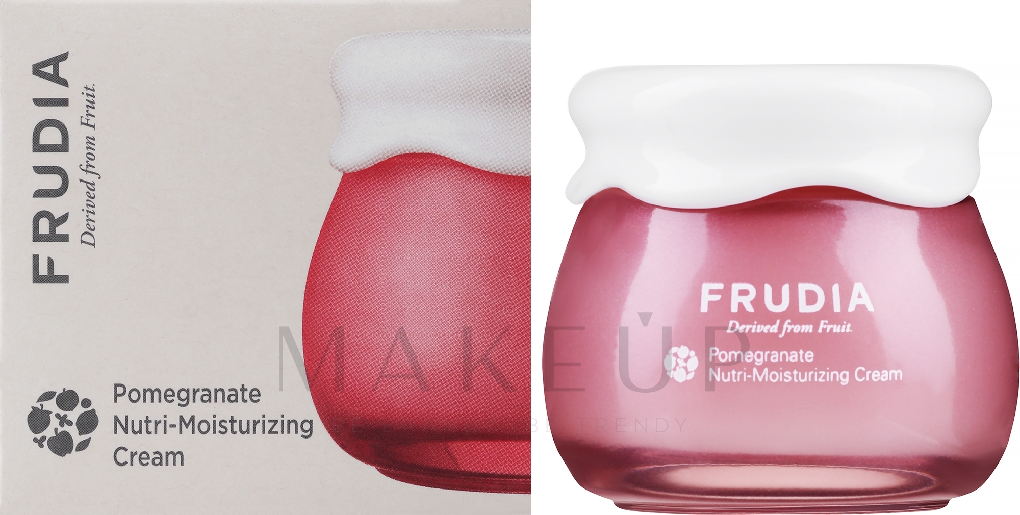 Feuchtigkeitsspendende und pflegende Gesichtscreme mit Granatapfelextrakt - Frudia Nutri-Moisturizing Pomegranate Cream — Bild 55 g