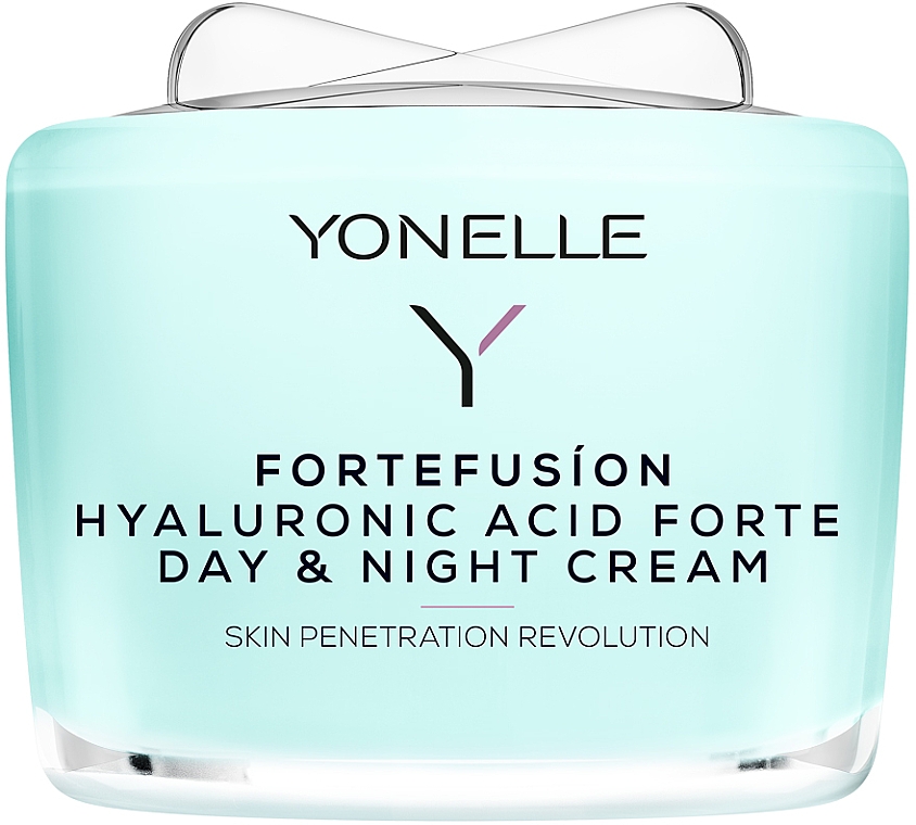 Tages- und Nachtcreme für das Gesicht mit Hyaluronsäure - Yonelle Fortefusion Hyaluronic Acid Forte Day & Night Cream — Bild N1