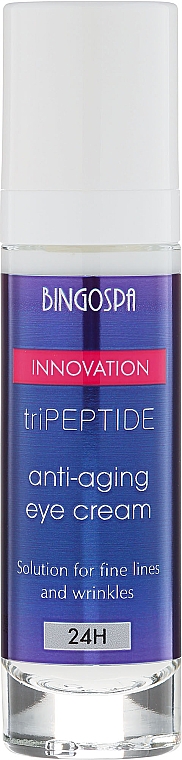 Anti-Aging Augencreme mit Tripeptiden - BingoSpa Innovation TriPeptide Anti-Aging Eye Cream — Bild N2