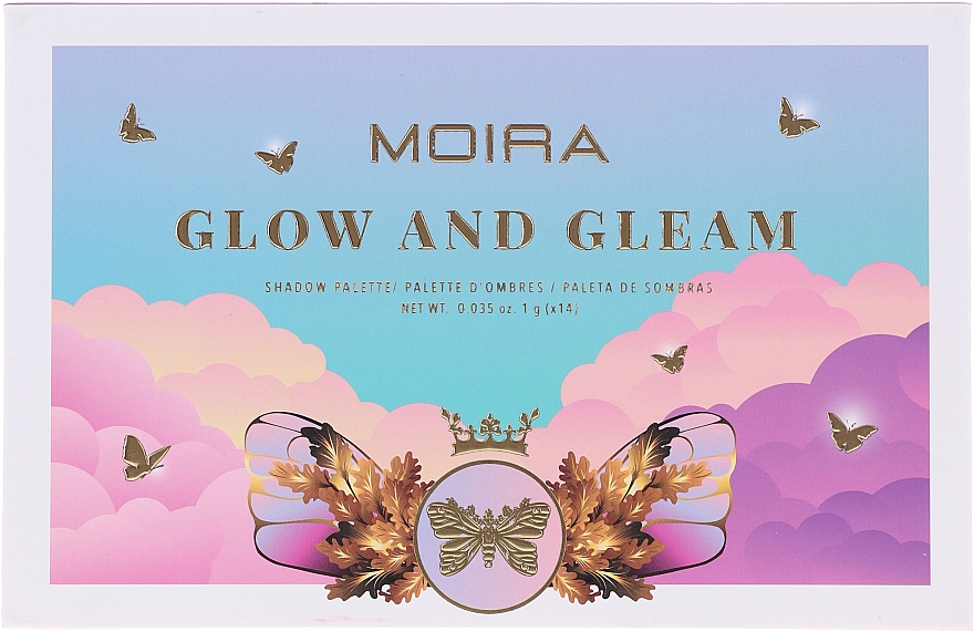 Lidschattenpalette - Moira Glow And Gleam Shadow Palette — Bild N2