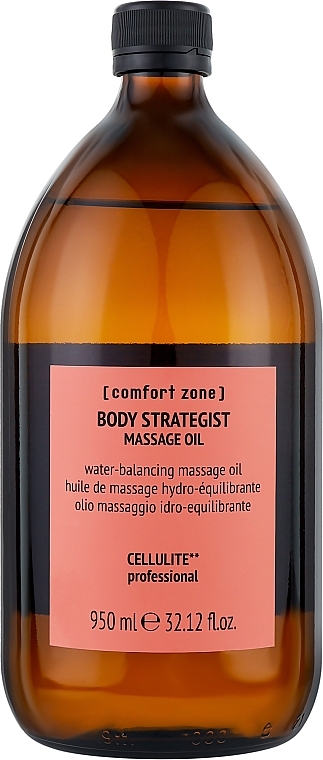 Anti-Cellulite Massageöl für den Körper - Comfort Zone Body Strategist Massage Oil — Bild N1