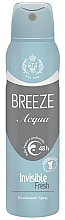 Düfte, Parfümerie und Kosmetik Deospray - Breeze Acqua Invisible Fresh Deodorante Spray 48H