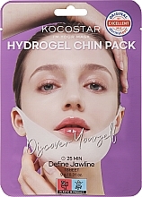 Düfte, Parfümerie und Kosmetik Hydrogel-Kinnmaske mit Lifting-Effekt - Kocostar V Line Hydrogel Chin Pack