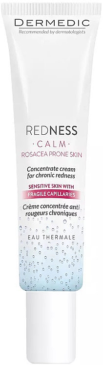 Cremekonzentrat für Haut mit Rosacea - Dermedic Redness Calm Concentrate Cream For Chronic Redness — Bild N1