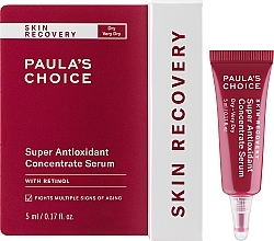 Paula's Choice Skin Recovery Super Antioxidant Concentrate Serum Travel Size  - Antioxidatives Gesichtsserum — Bild N2