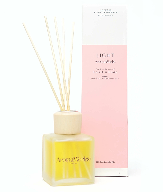 Duftset - AromaWorks Light Range Reed Diffuser (Raumerfrischer 4x100ml) — Bild N5