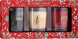 Kerzenset - Yankee Candle Countdown To Christmas (Duftkerze 3x226g) — Bild N1
