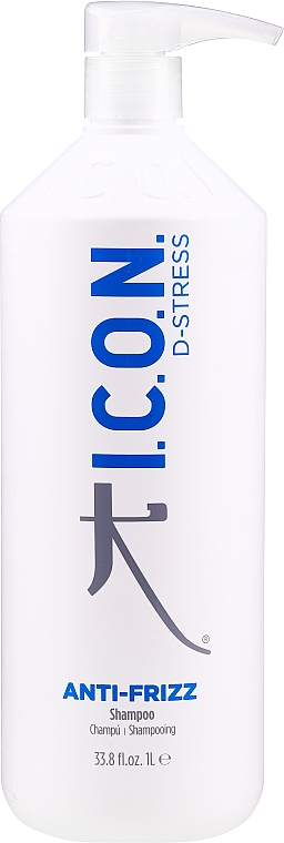 Shampoo für lockiges Haar - I.C.O.N. Anti-Frizz D-Stress Shampoo — Bild N1