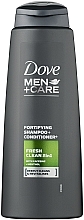 Düfte, Parfümerie und Kosmetik Stärkendes Shampoo für Männer - Dove Men+ Care Fresh Clean 2in1 Fortifying Shampoo
