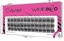 Düfte, Parfümerie und Kosmetik Falsche Wimpern 12 mm - Clavier Wide DU2O Eyelashes