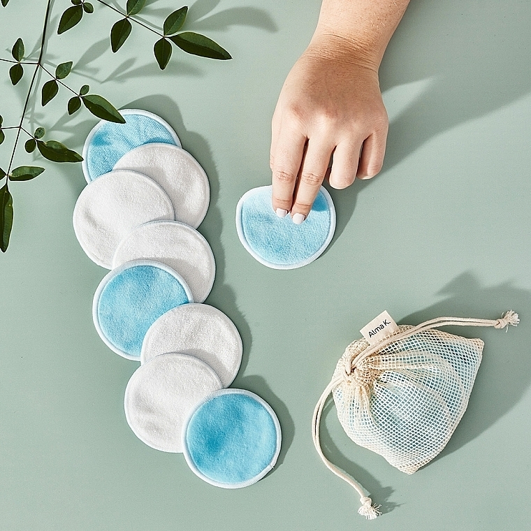 Wiederverwendbare Gesichtsreinigungspads - Alma K. Reusable Facial Cleansing Pads  — Bild N5