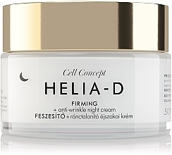 Düfte, Parfümerie und Kosmetik Anti-Falten Nachtcreme für das Gesicht 45+ - Helia-D Cell Concept Cream