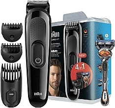 Trimmer - Braun Styling Kit 4-In-1 Hair And Beard Trimmer + Gilette Fusion 5 SK3000 — Bild N2