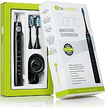 Elektrische Zahnbürste - Beconfident Sonic Whitening Electric Toothbrush Black/Rose Gold — Bild N2