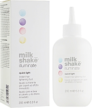 Düfte, Parfümerie und Kosmetik Aufhellendes Haarfluid - Milk Shake Z.One Concept Illuminate Quick Light