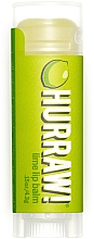 Düfte, Parfümerie und Kosmetik Lippenbalsam mit Limettenöl - Hurraw! Lime Lip Balm