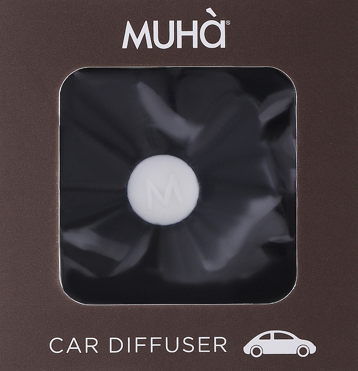 Auto-Lufterfrischer - Muha Car Flower Nero Legni & The' — Bild N2
