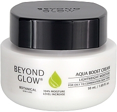 Düfte, Parfümerie und Kosmetik Leichte feuchtigkeitsspendende Gesichtscreme für fettige und gemischte Haut - Beyond Glow Botanical Skin Care Aqua Boost Cream