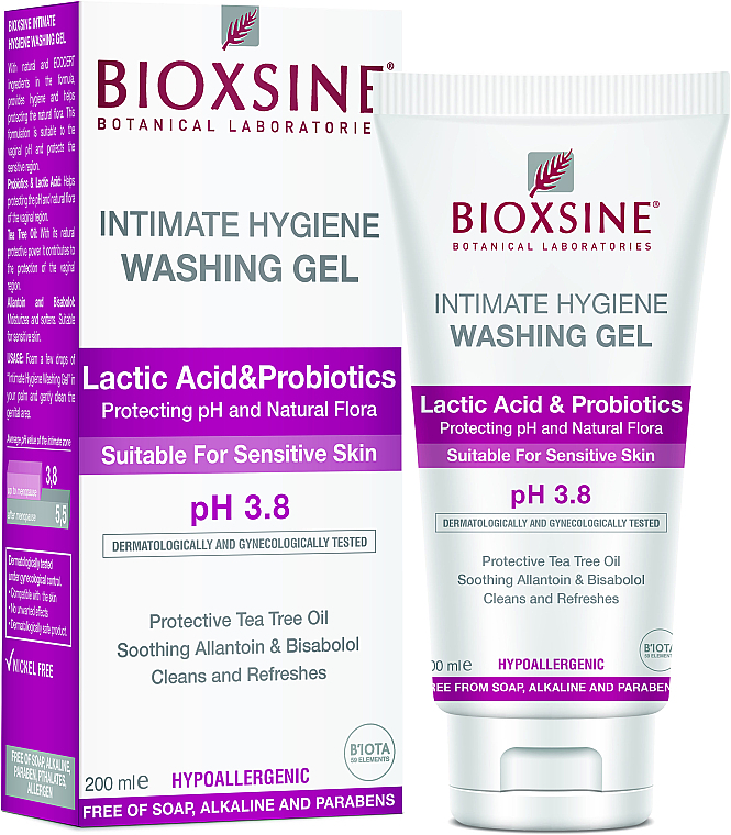 GESCHENK! Antibakterielles Intimpflegegel - Bioxsin Intimate Hygiene Washing Gel — Bild N1