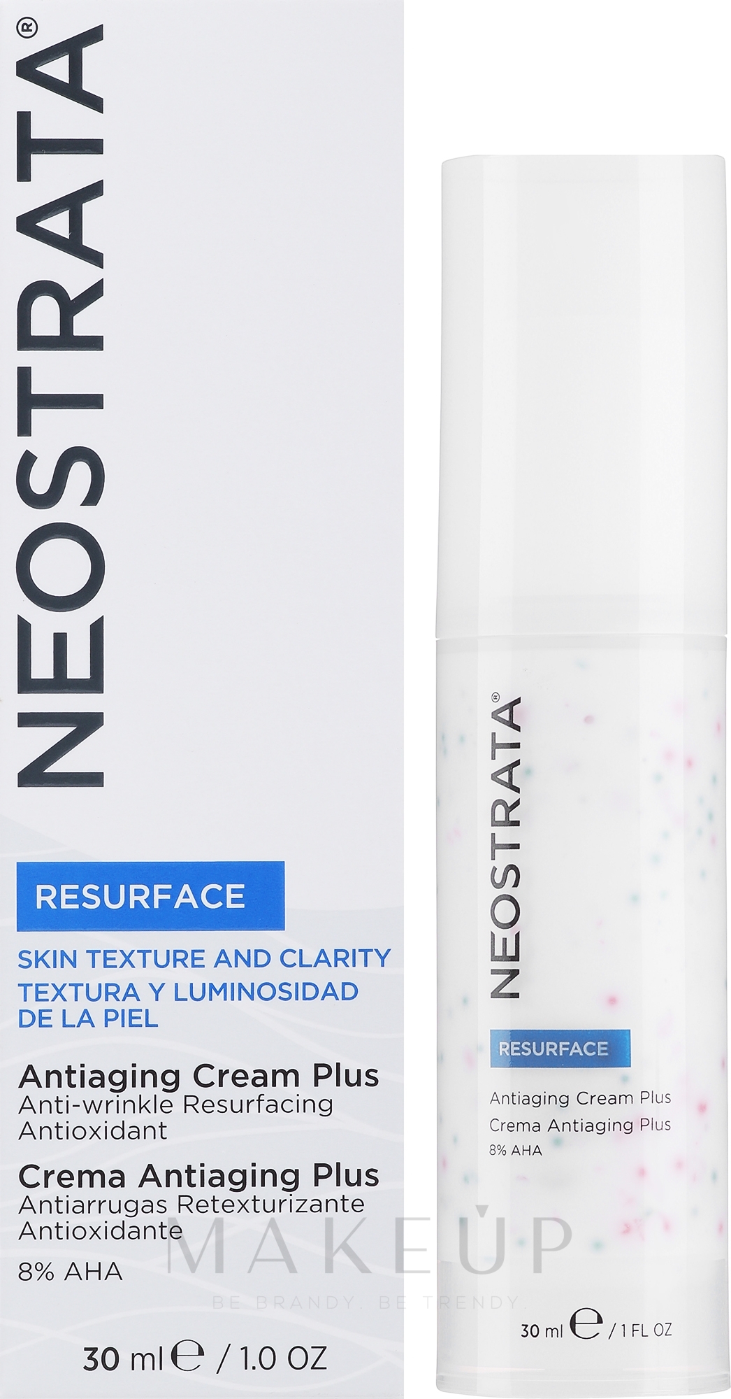 Anti-Aging-Creme mit AHA - Neostrata Resurface Antiaging Cream Plus 8 AHA — Bild 30 ml