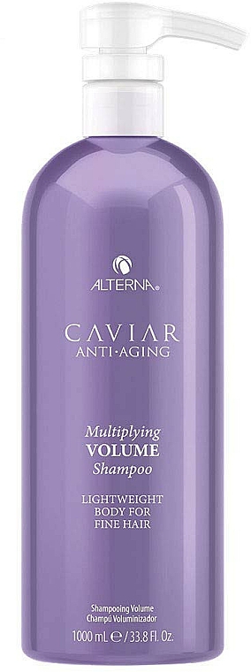 Volumen-Shampoo mit schwarzem Kaviar-Extrakt - Alterna Caviar Anti-Aging Multiplying Volume Shampoo — Bild N2