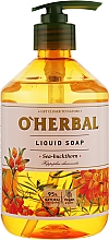 Flüssigseife mit Sanddornextrakt - O'Herbal Liquid Soap — Bild N1