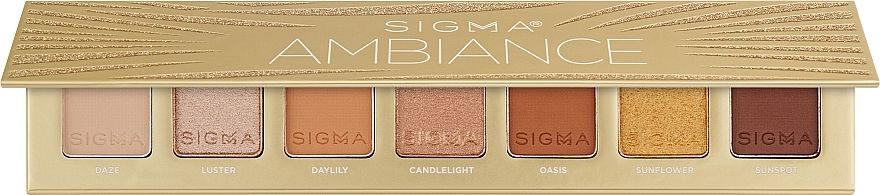 Lidschattenpalette - Sigma Beauty Ambiance Mini Eyeshadow Palette — Bild N1