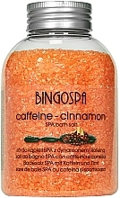 Düfte, Parfümerie und Kosmetik Anti-Cellulite Badesalz mit Zimt- und Kaffee-Extrakten - BingoSpa Cellulite Bath Salt SPA