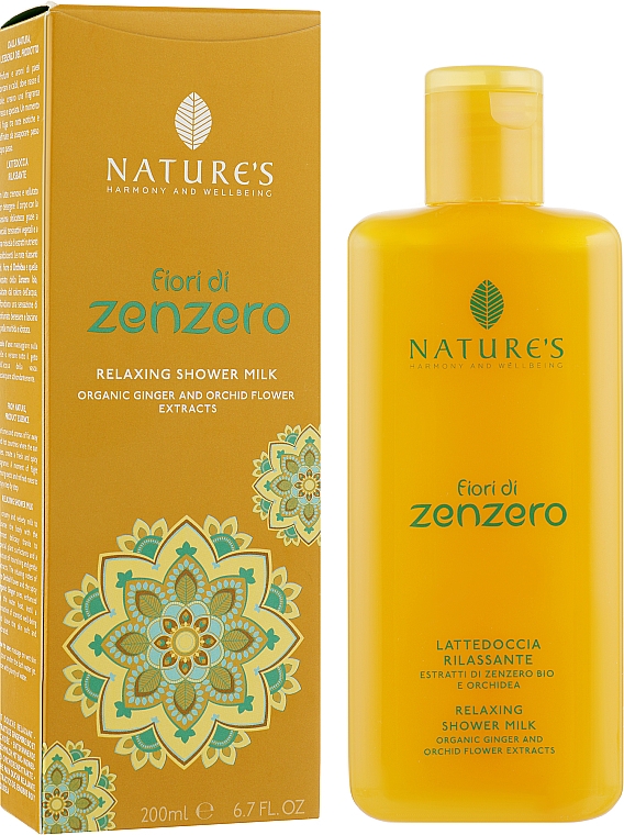 Entspannende Duschmilch - Nature's Fiori di Zenzero Relaxing Shower Milk — Bild N1