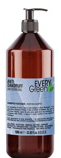 Anti-Shuppen Shampoo - EveryGreen Anti Dandruff Shampoo Purificante — Bild N1