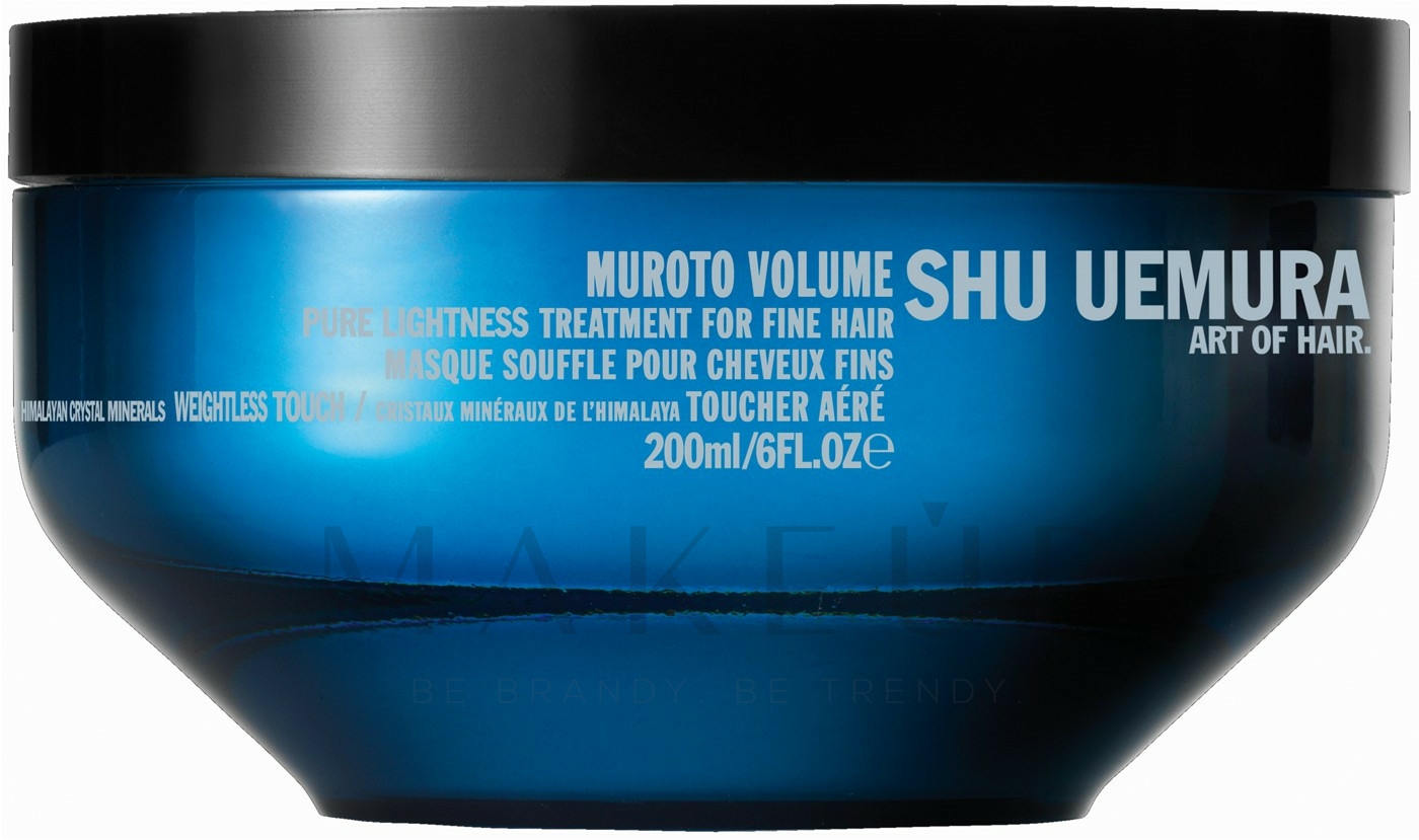 Haarmaske für mehr Volumen - Shu Uemura Art of Hair Muroto Volume Pure Lightness Treatment — Bild 200 ml