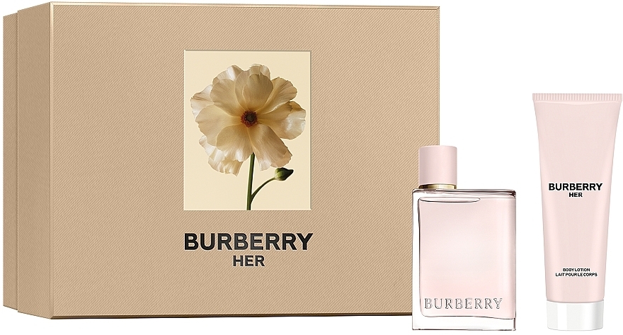 Duftset (Eau de Parfum 50 ml + Körperlotion 75 ml) - Burberry Her  — Bild N2