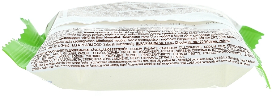 Seife mit Verbena, Limette und Olivenöl - Green Pharmacy — Bild N2