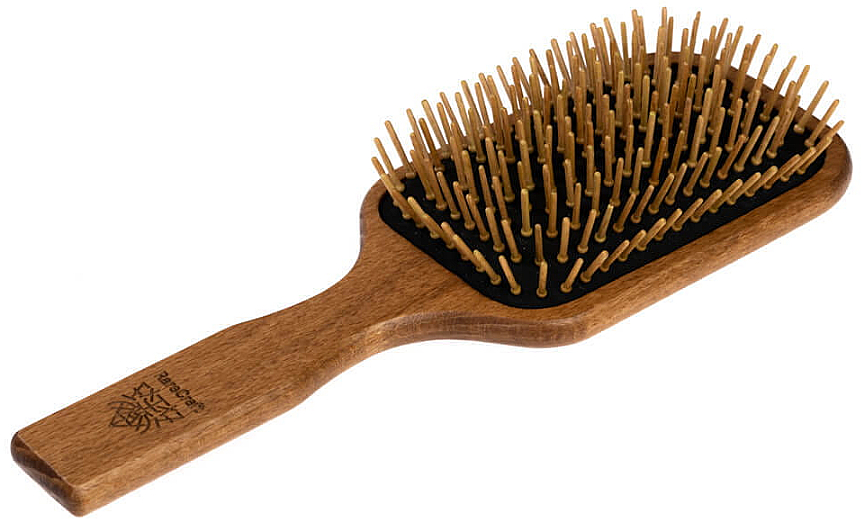 Haarbürste aus Holz dunkel - RareCraft Paddle Brush — Bild N3