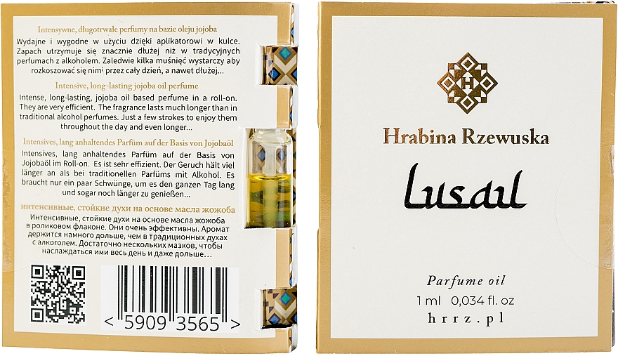 GESCHENK! Hrabina Rzewuska Lusail - Parfum-Öl (Probe) — Bild N2