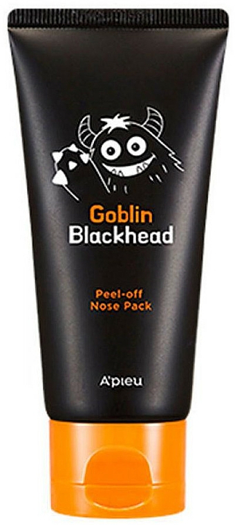 Peel-Off Maske gegen Mitesser - A'pieu Goblin Blackhead Peel-Off Nose Pack — Bild N1