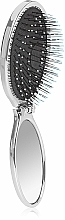 Düfte, Parfümerie und Kosmetik Faltbare Haarbürste silbern - Wet Brush Mini Pop Fold Silver
